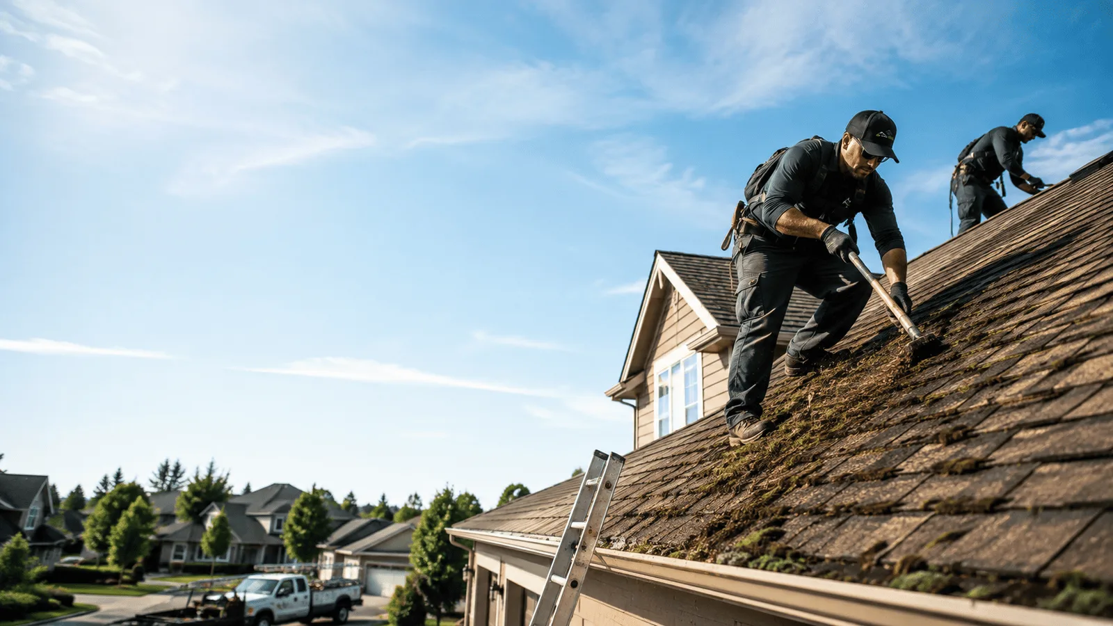 Roof Moss Removal in Teague, TX near me